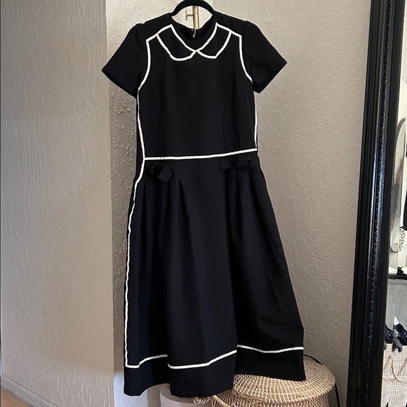 Comme des Garcons Dresses & Skirts - Comme des Garcons Black and White Midi Dress